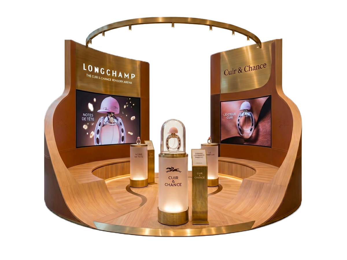 Longchamp — Scénographie retail Paris